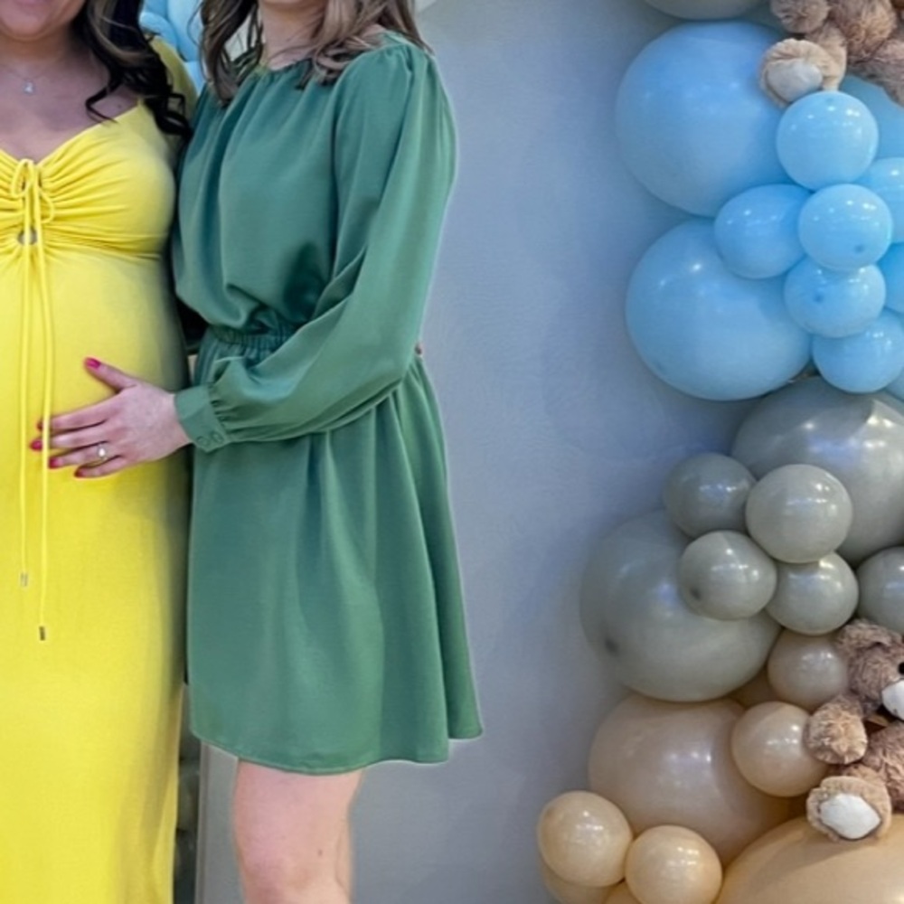 Lost + Wander Yellow and Green Dresses